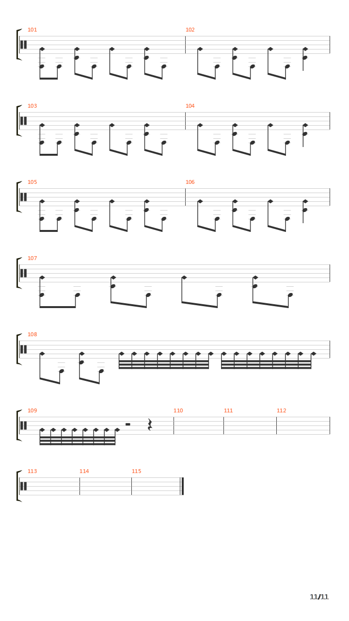 Taking The Music Back吉他谱