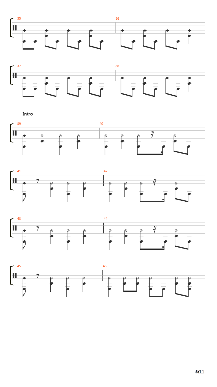 Taking The Music Back吉他谱