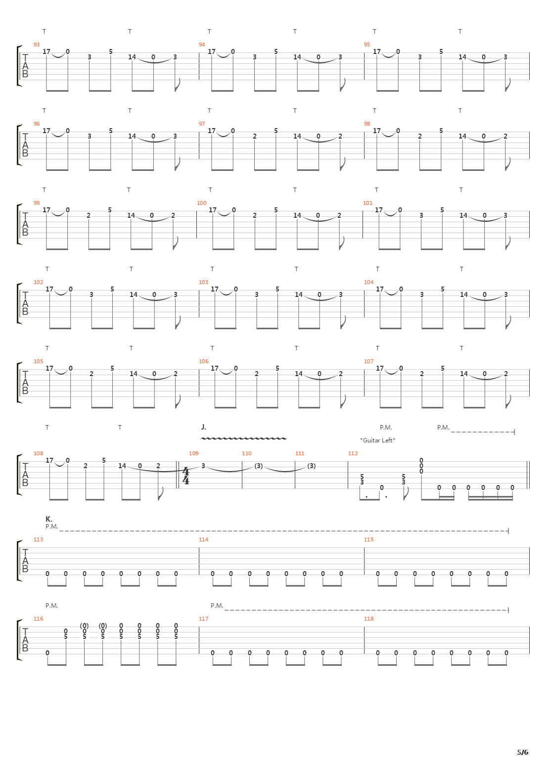 Early Grave吉他谱