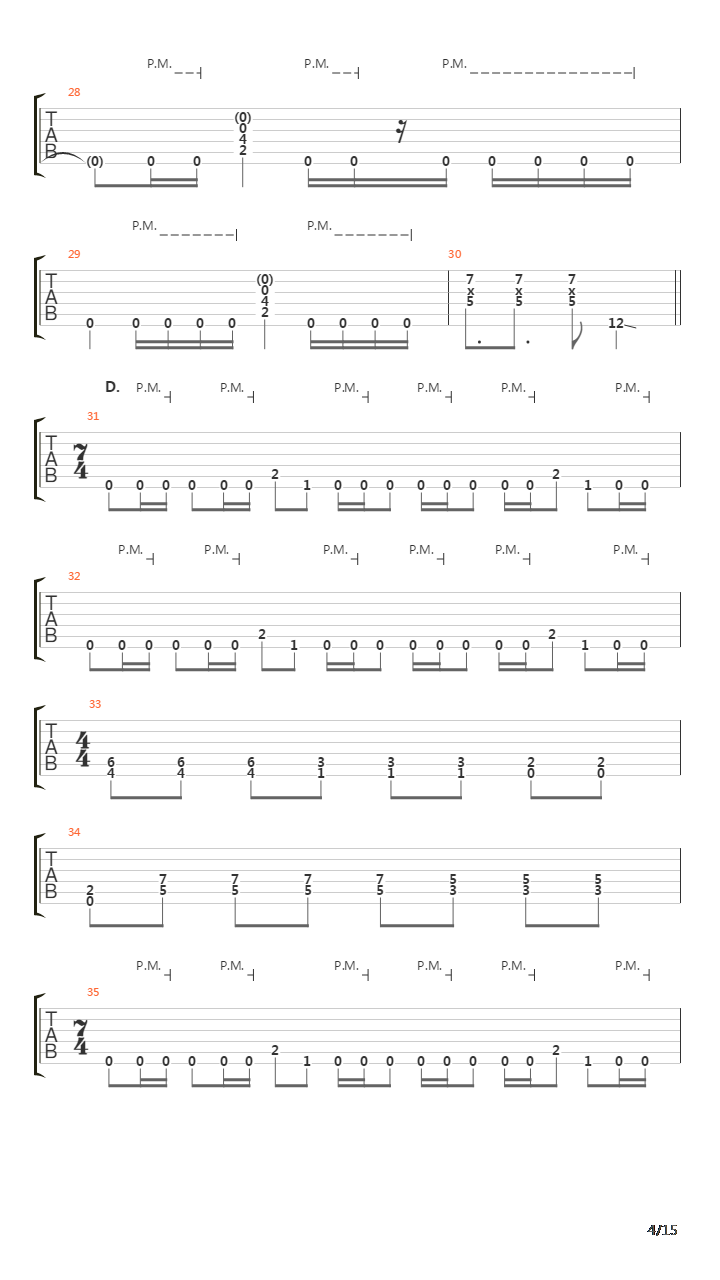 Early Grave吉他谱