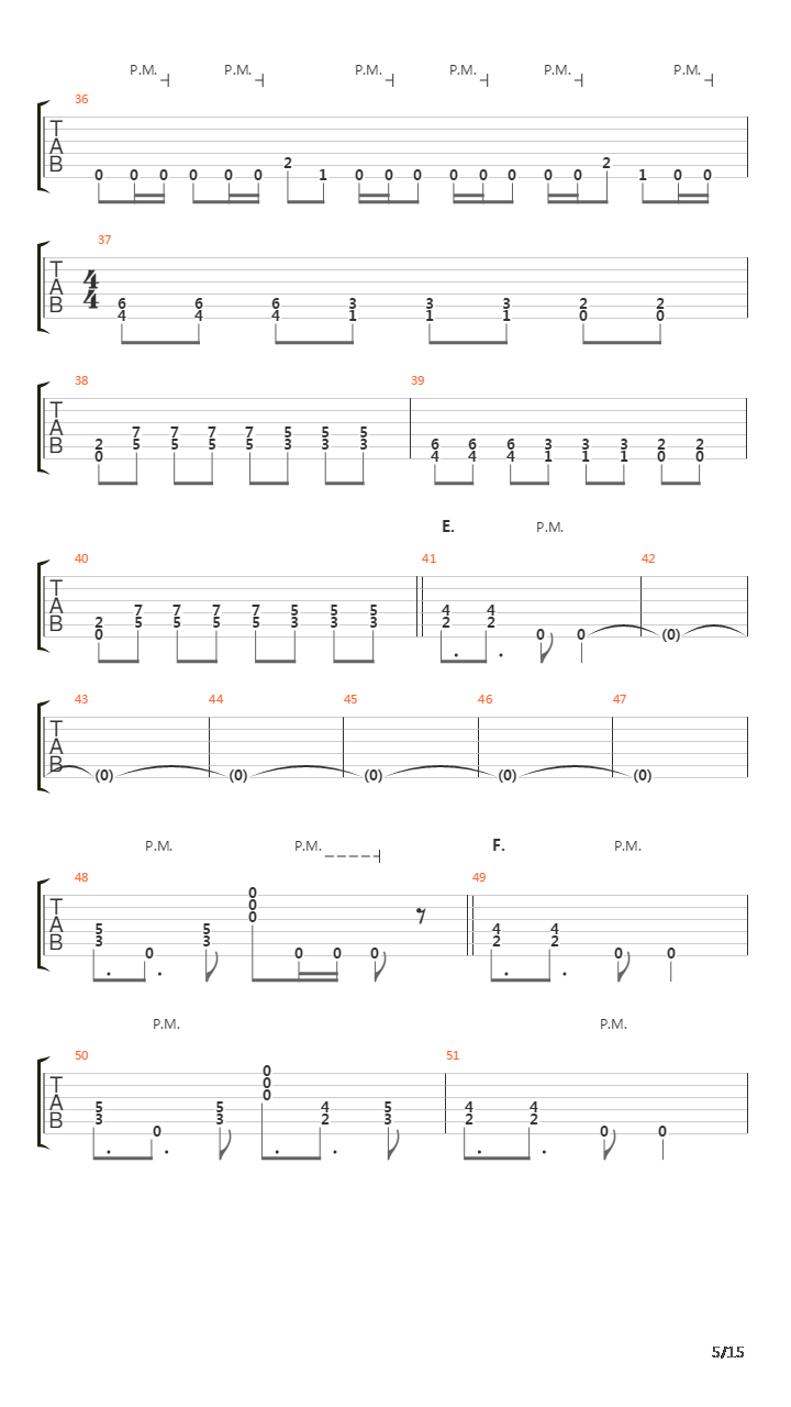 Early Grave吉他谱