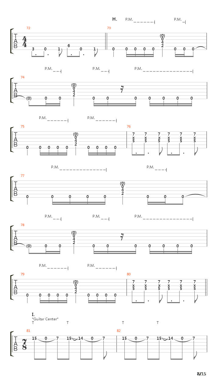 Early Grave吉他谱