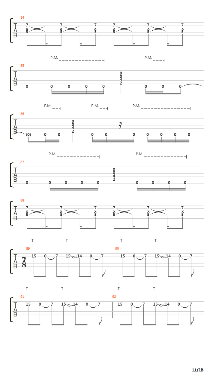 Early Grave吉他谱