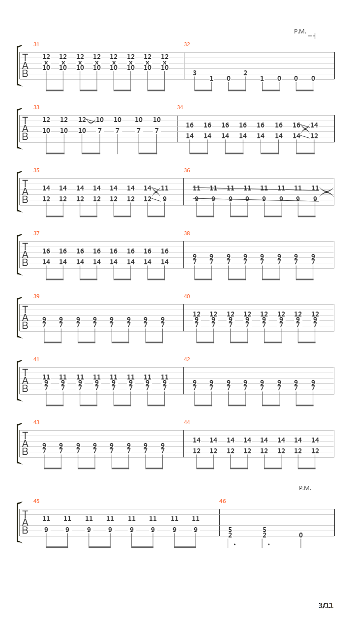 Every Last Breath吉他谱