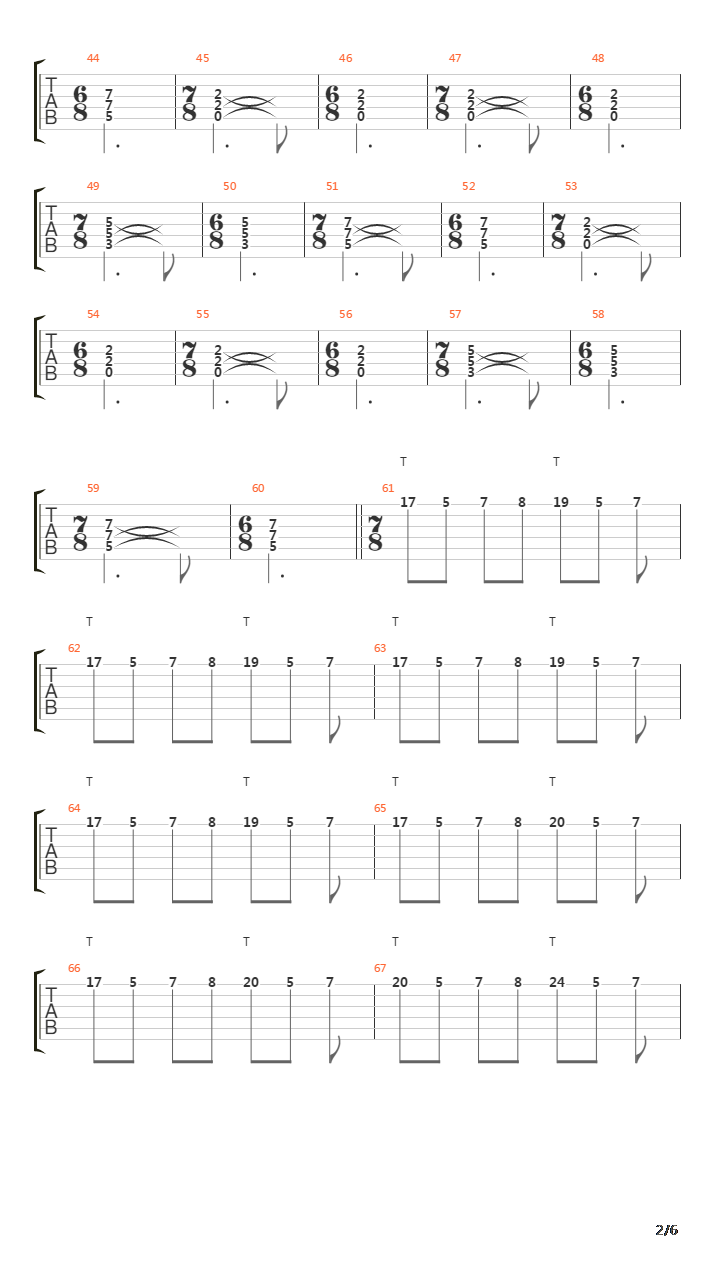 Low吉他谱