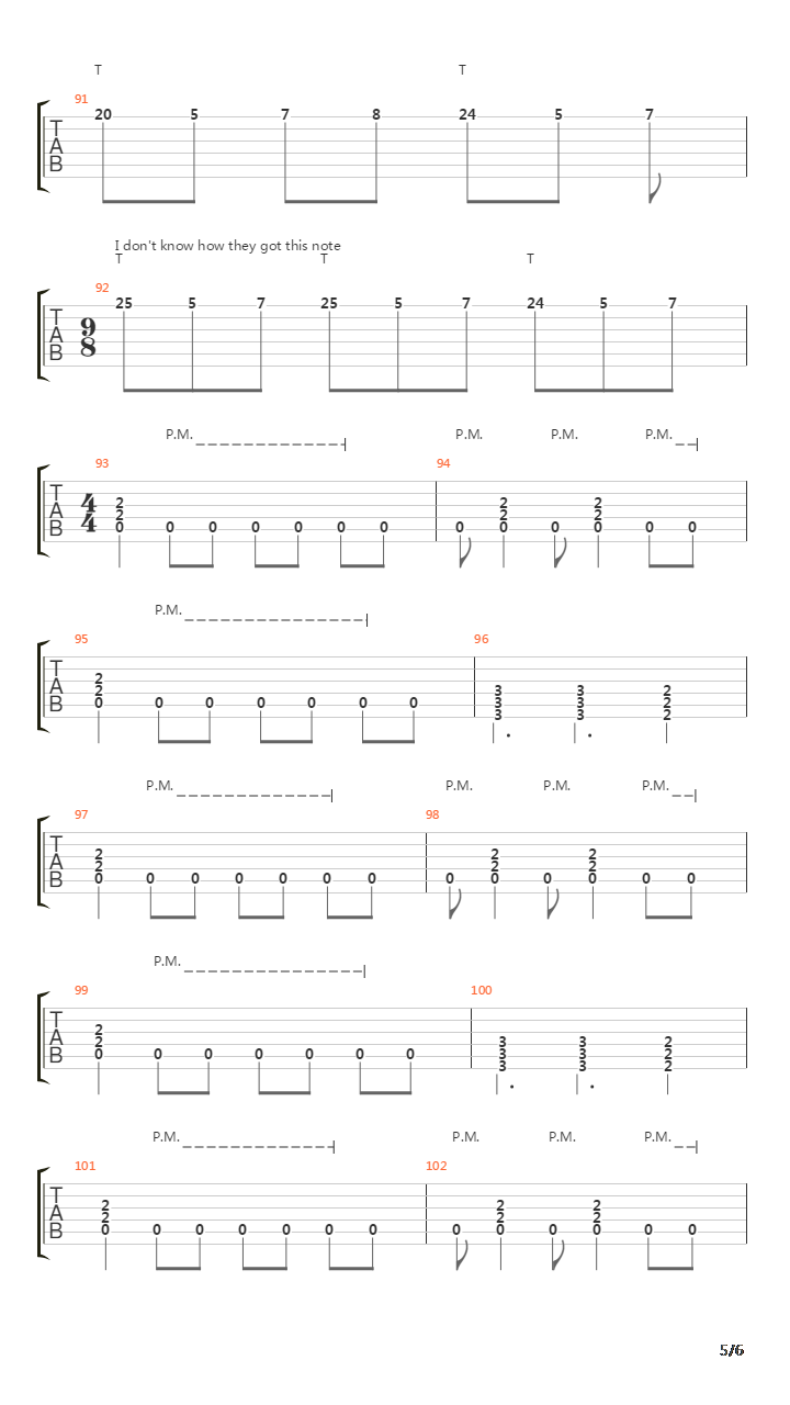 Low吉他谱