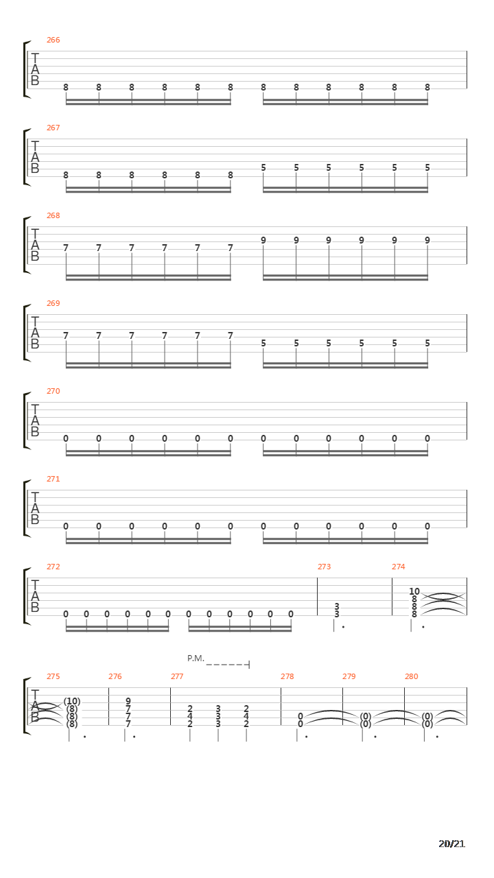 Echoes Of An Era吉他谱