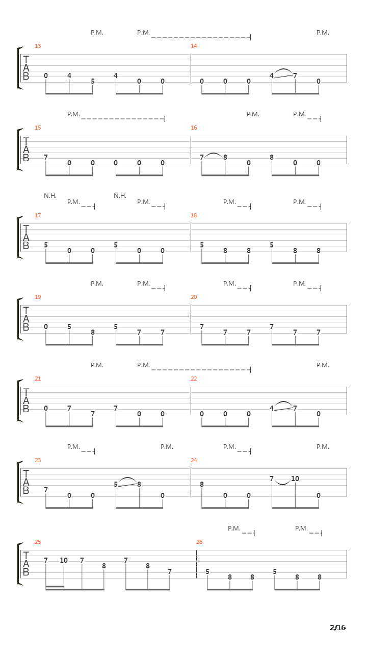 Echoes Of An Era吉他谱