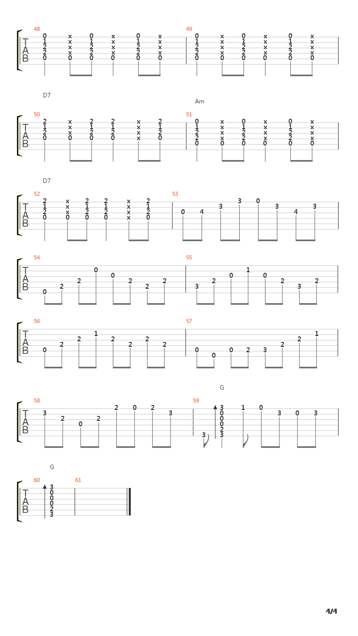 Five Hundred Miles吉他谱