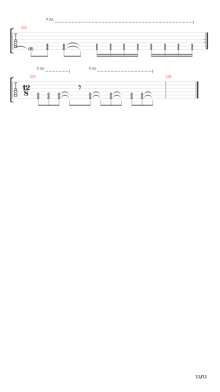 Collision吉他谱