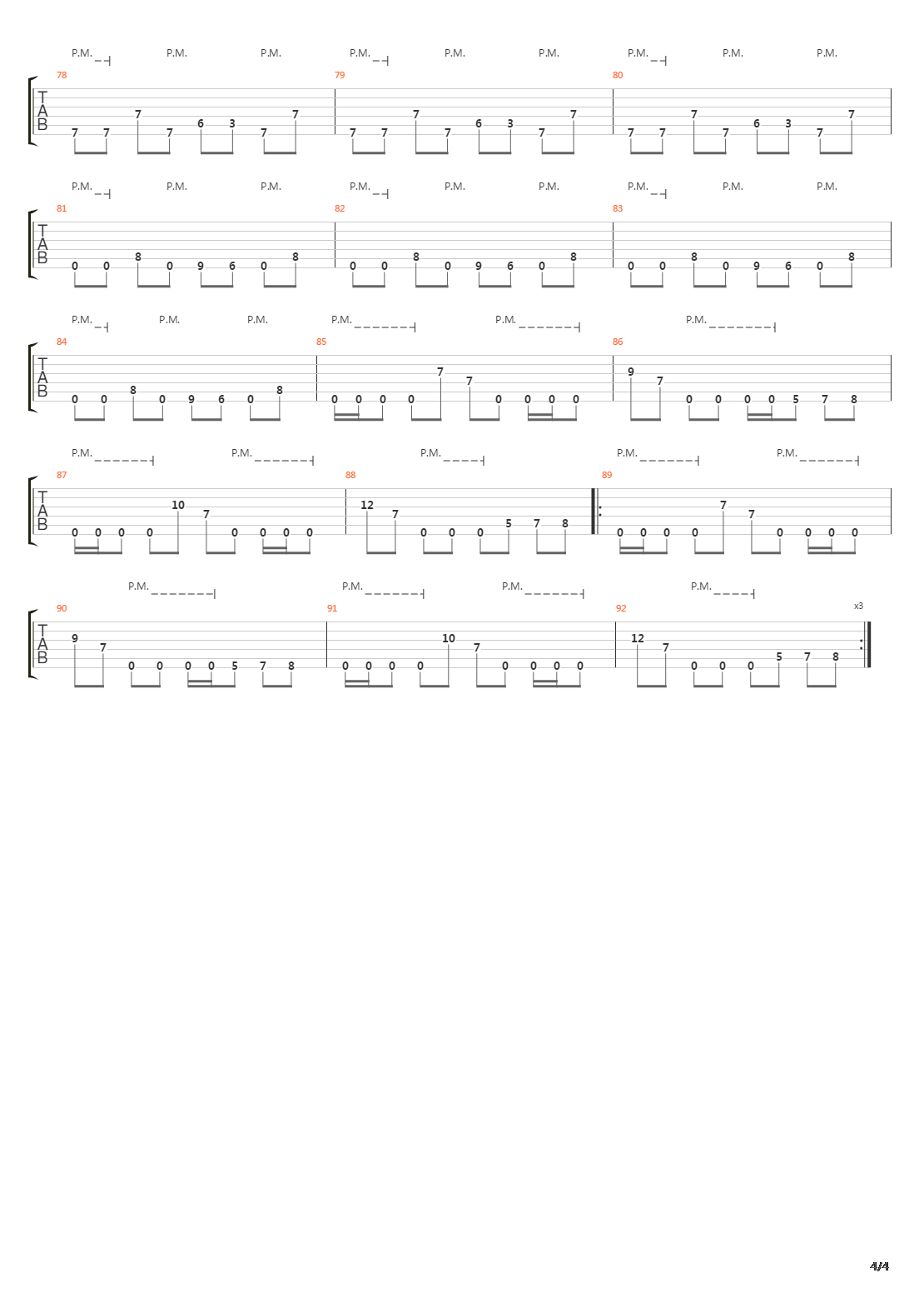 Control Is Dead吉他谱