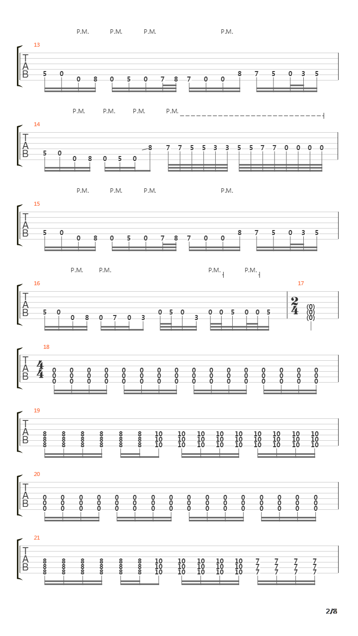 Moving Forward吉他谱