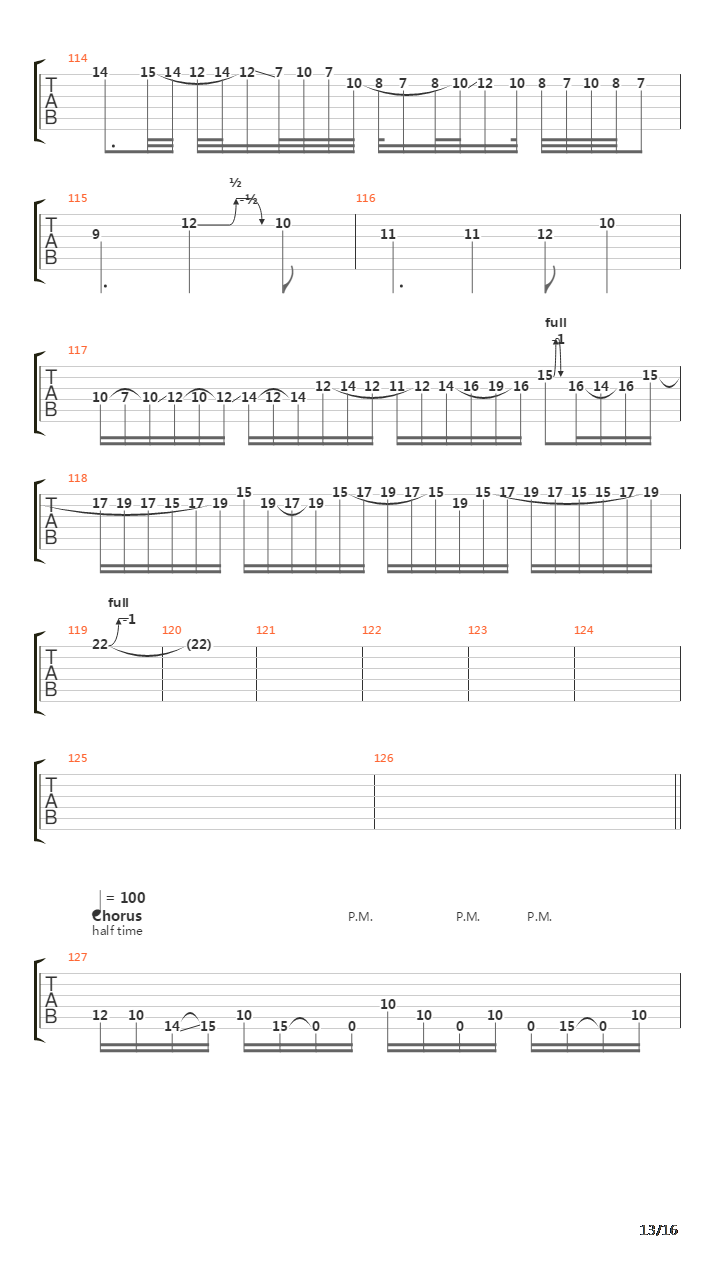 Parallels吉他谱