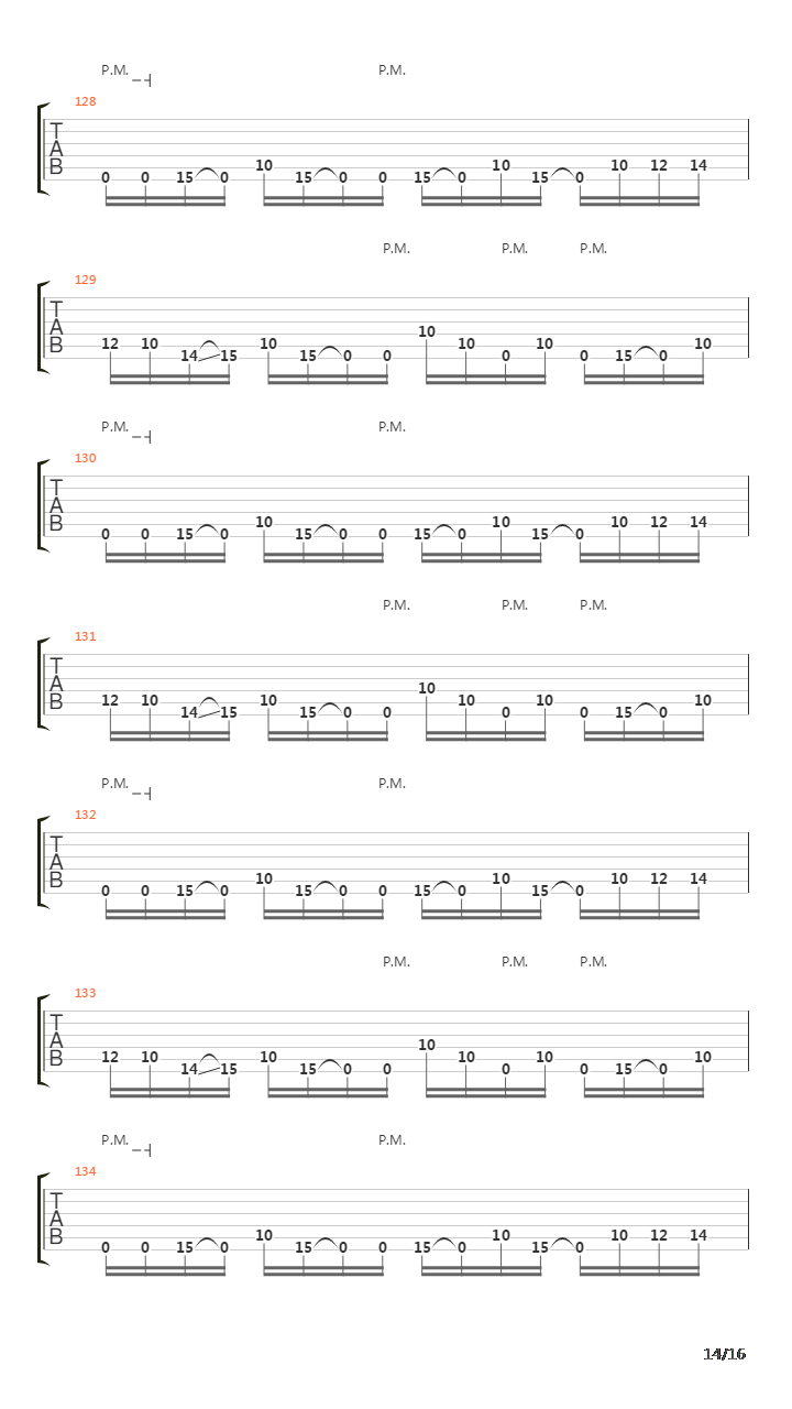 Parallels吉他谱