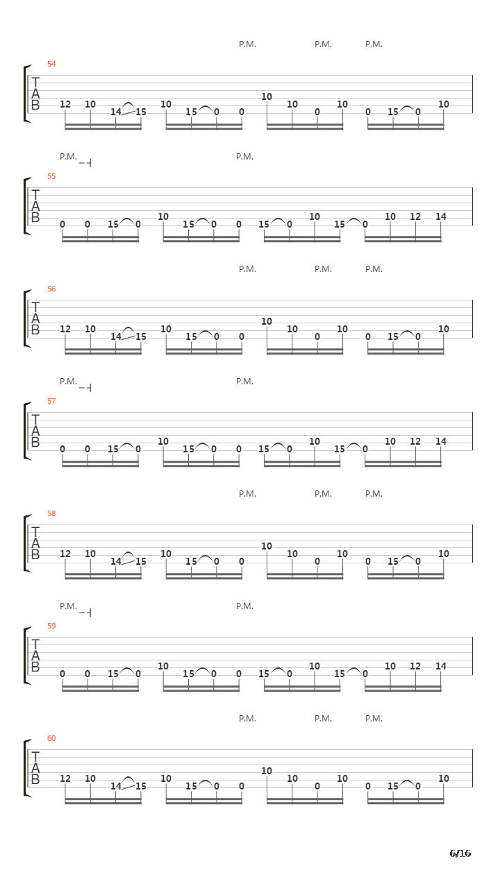 Parallels吉他谱