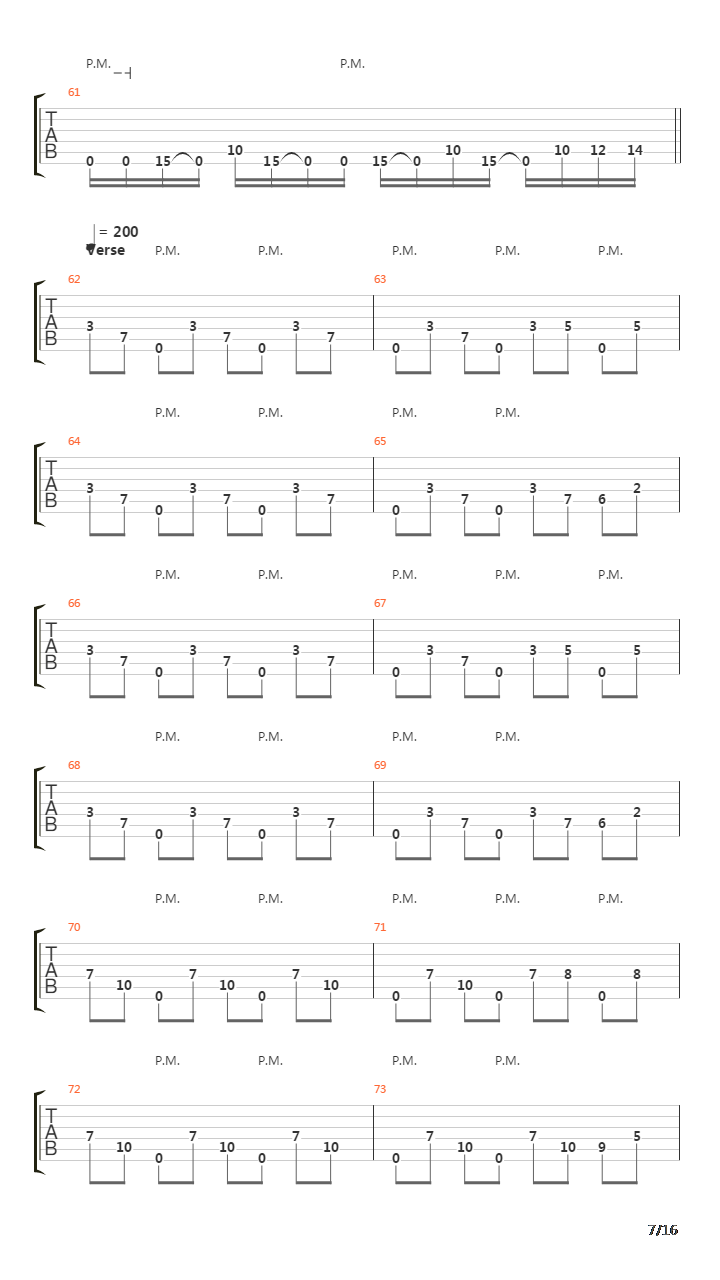 Parallels吉他谱