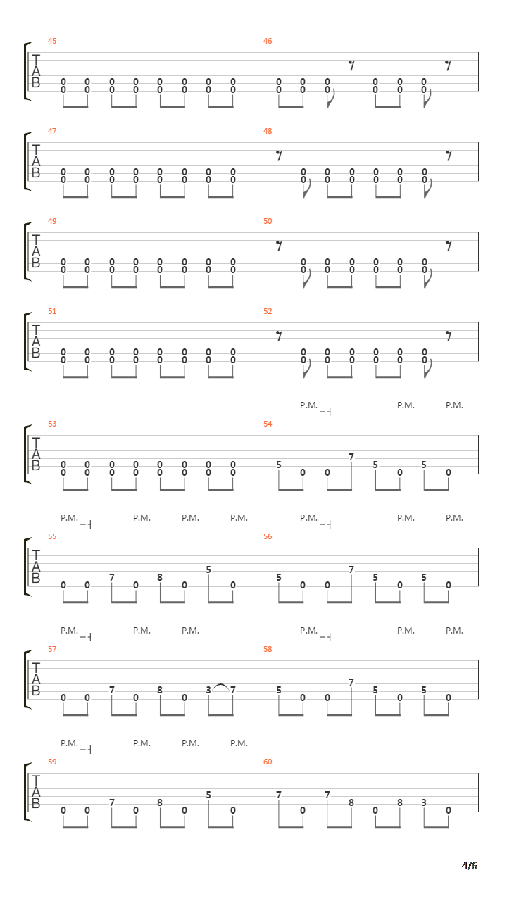 Parallels吉他谱