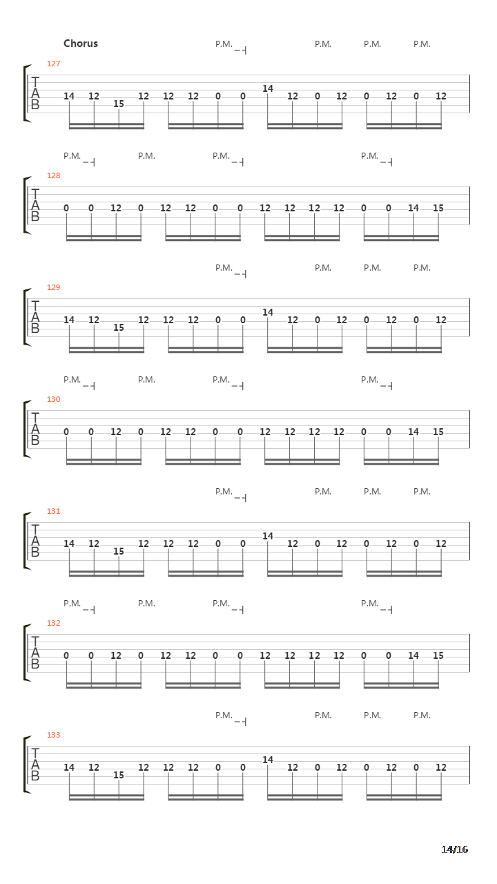 Parallels吉他谱