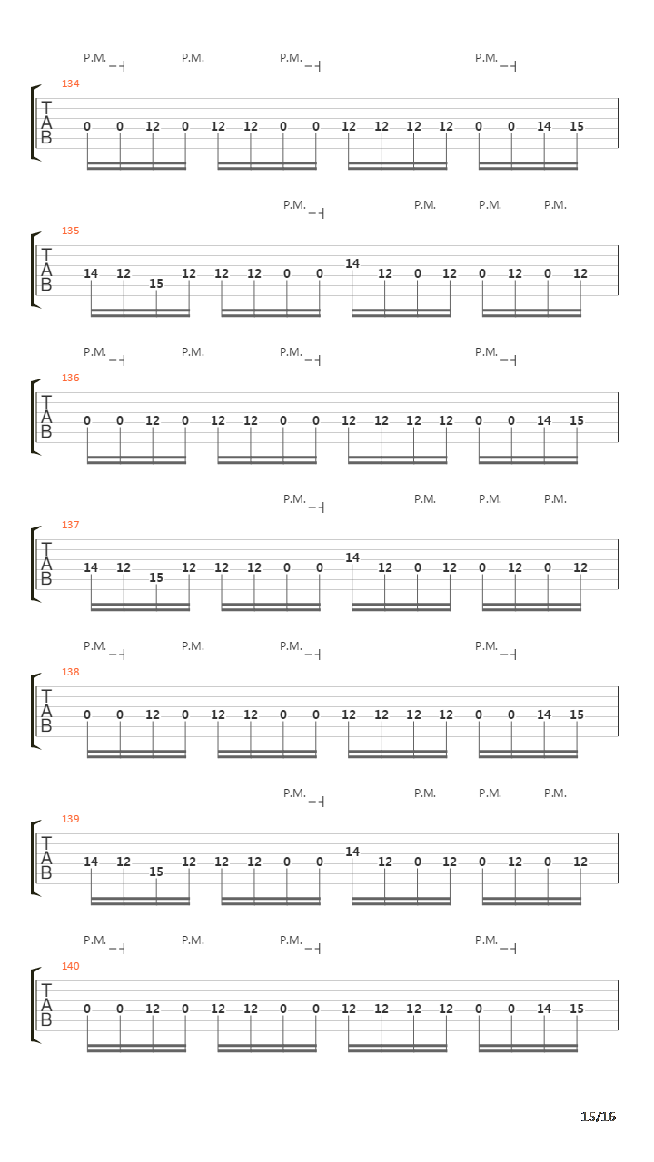 Parallels吉他谱