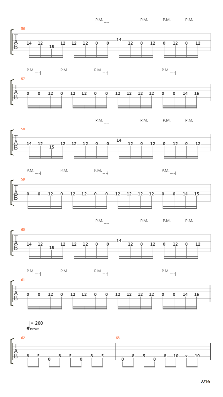 Parallels吉他谱