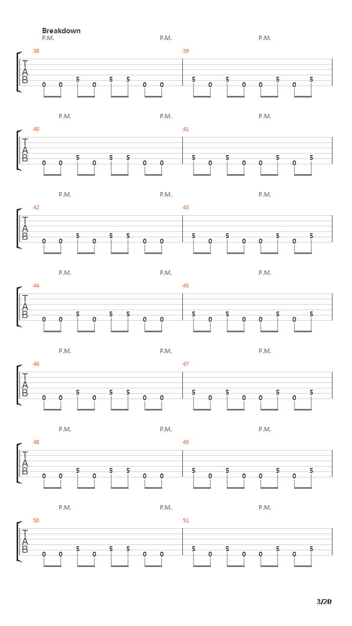 Parallels吉他谱