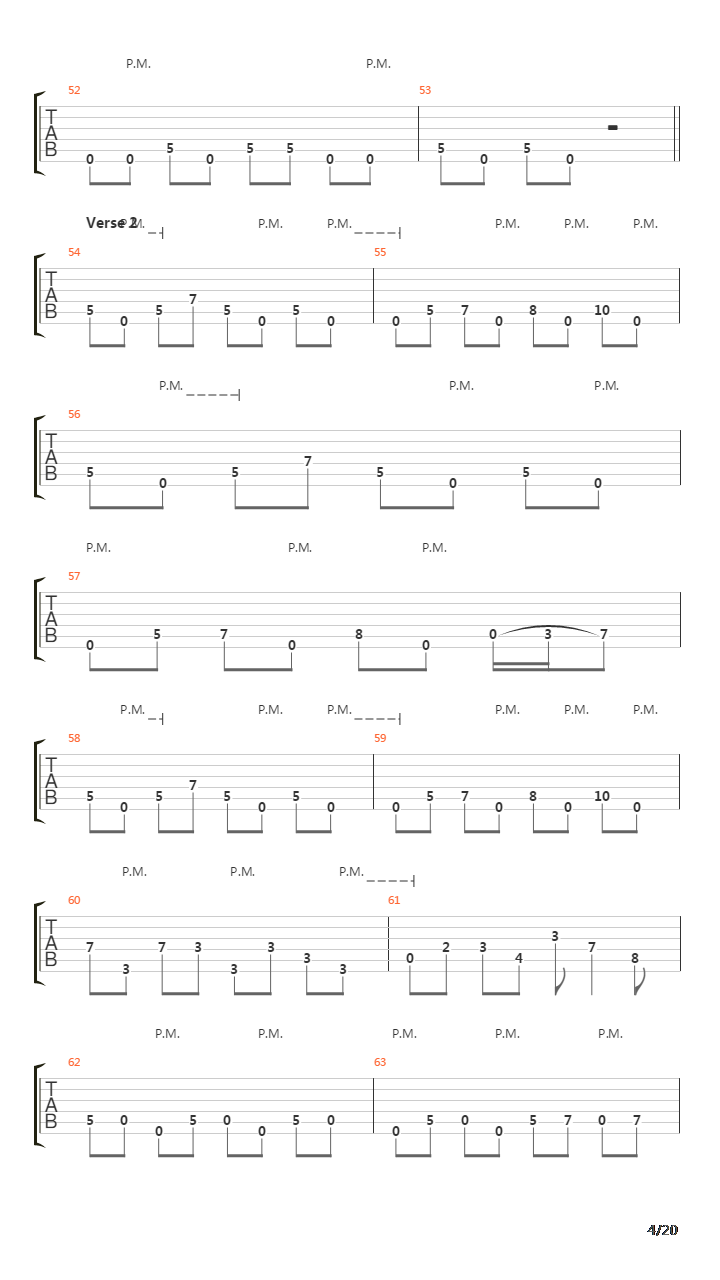 Parallels吉他谱