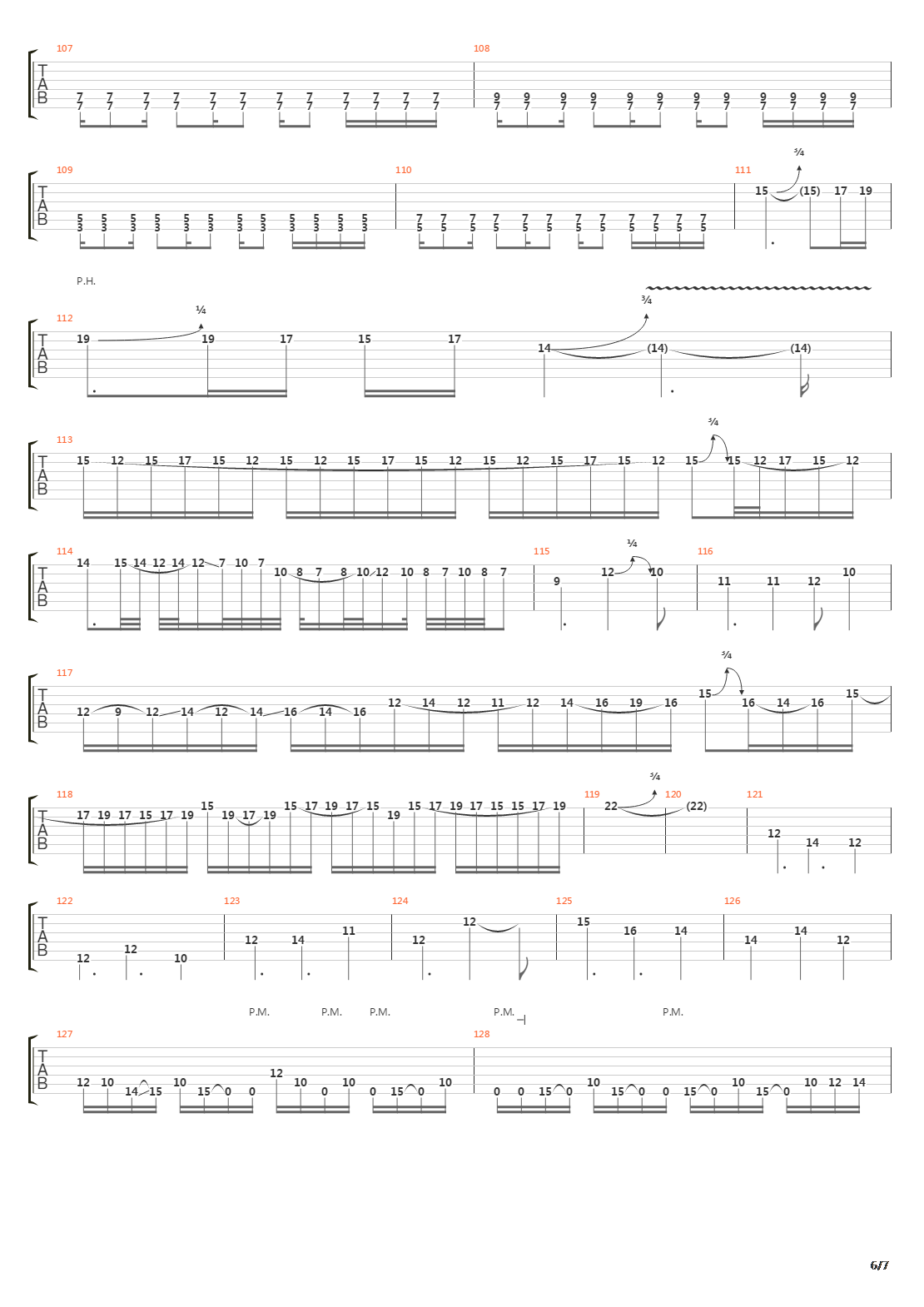 Parallels吉他谱