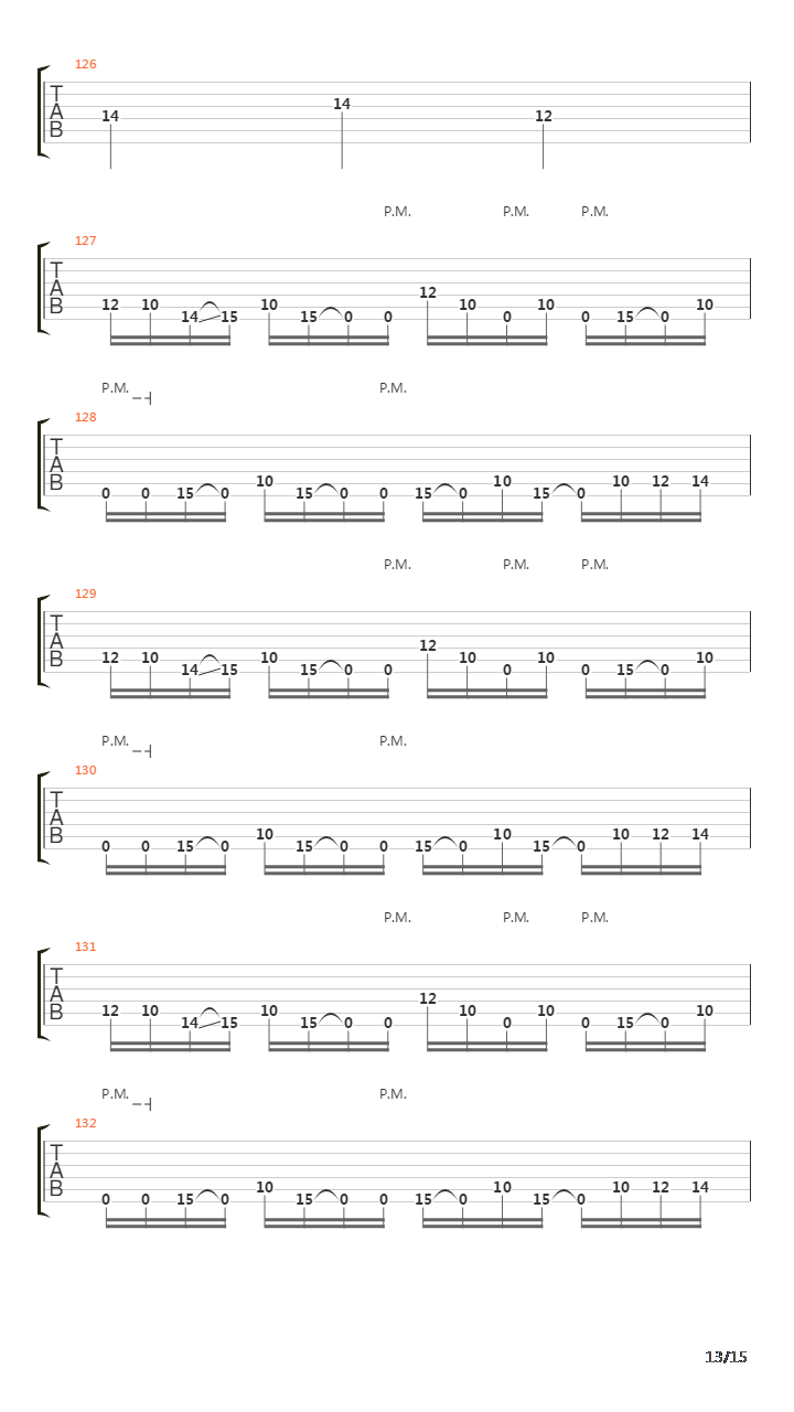 Parallels吉他谱