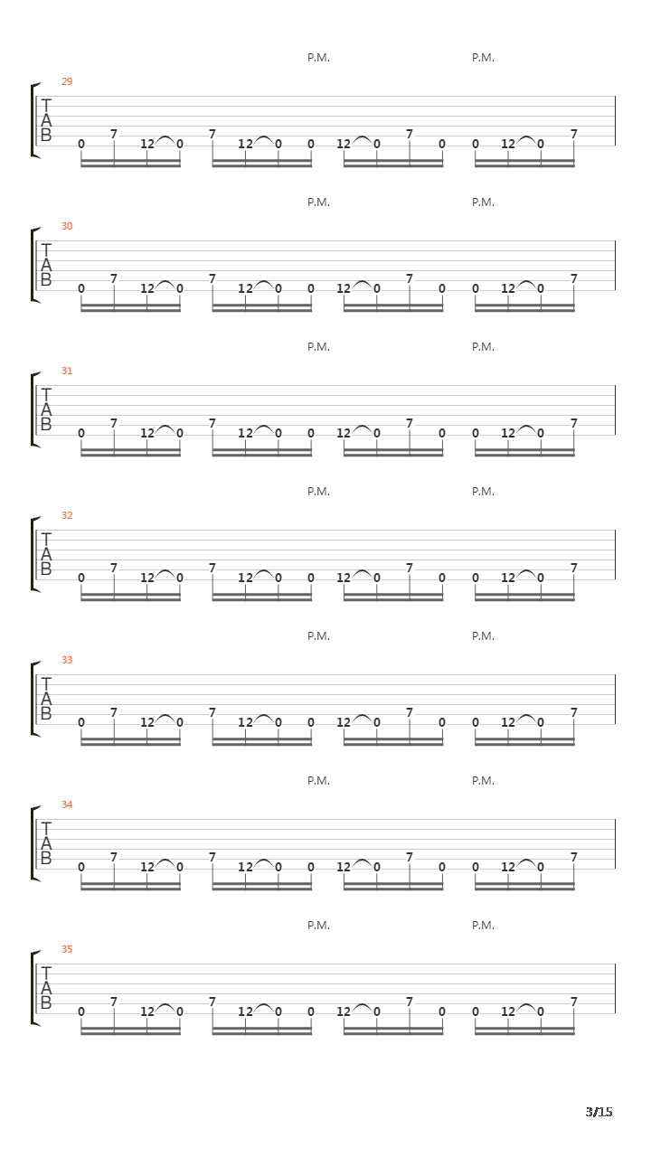 Parallels吉他谱