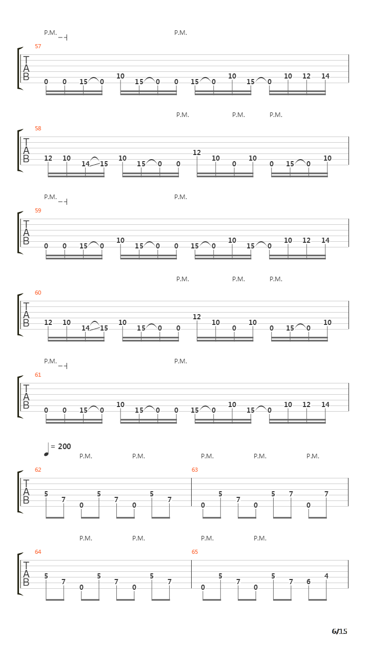 Parallels吉他谱