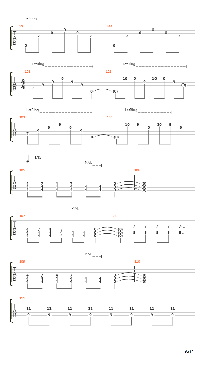 Song 10吉他谱