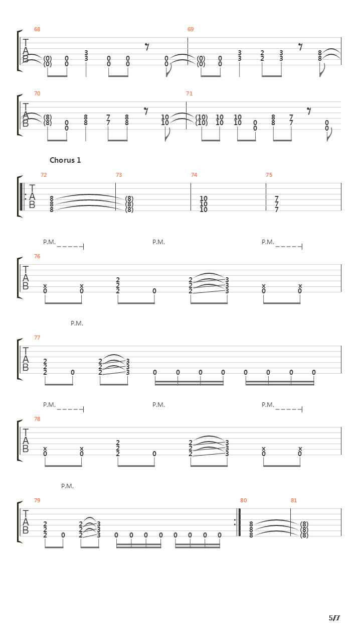 The Beginning吉他谱