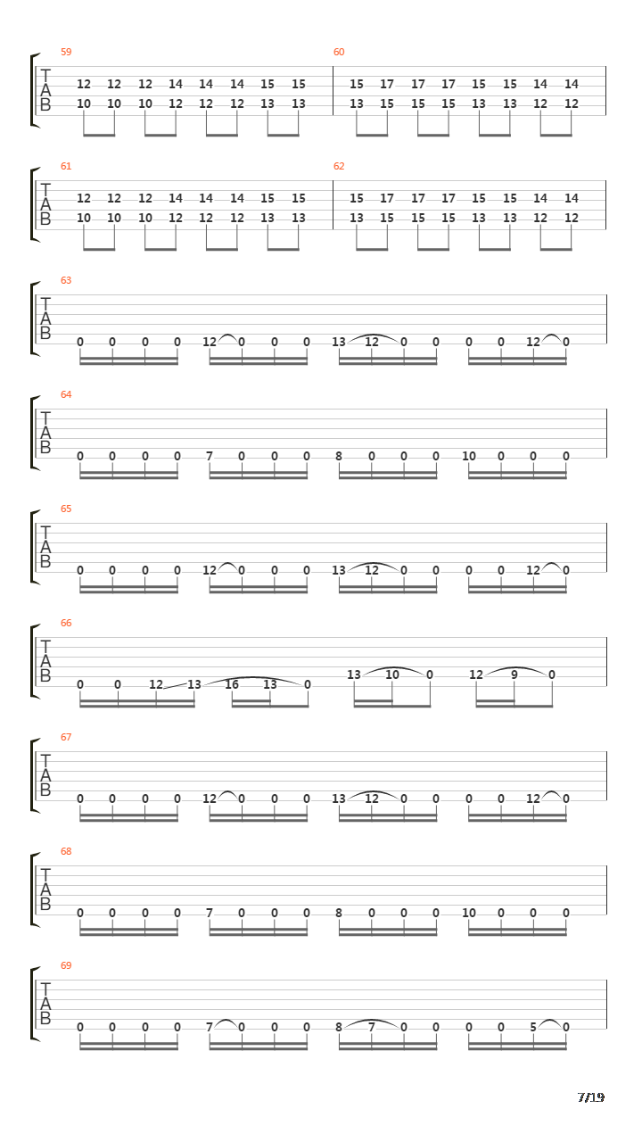 Wasted Words吉他谱