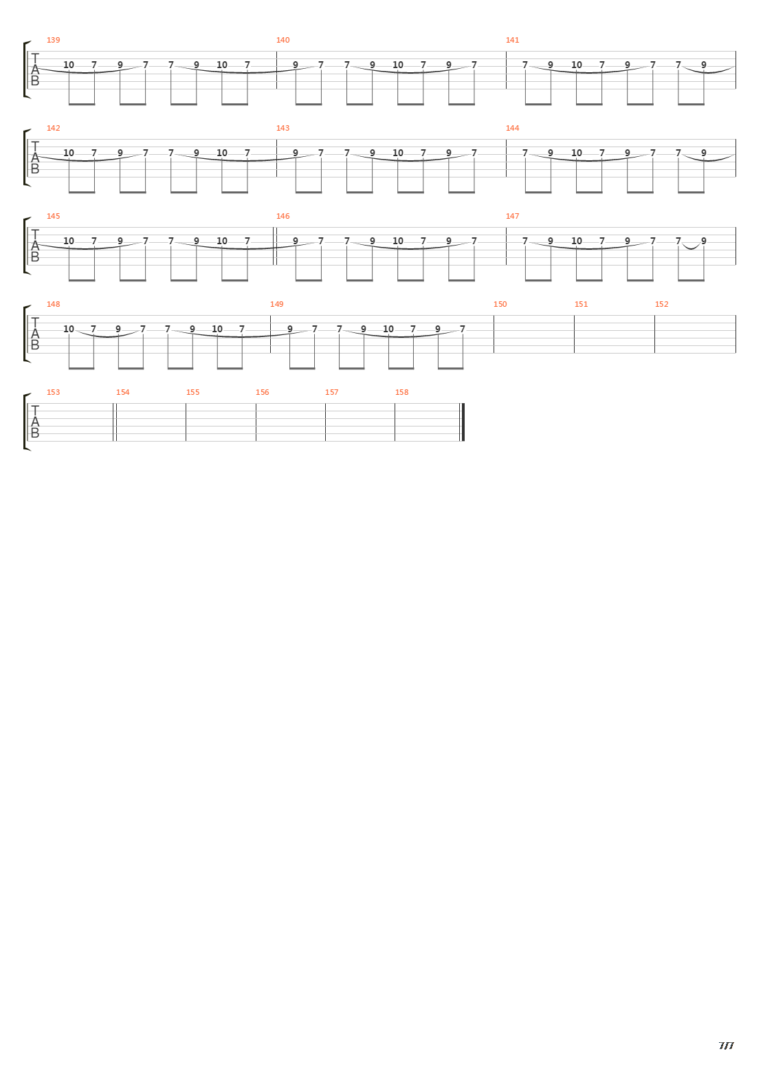 Without Conclusion吉他谱