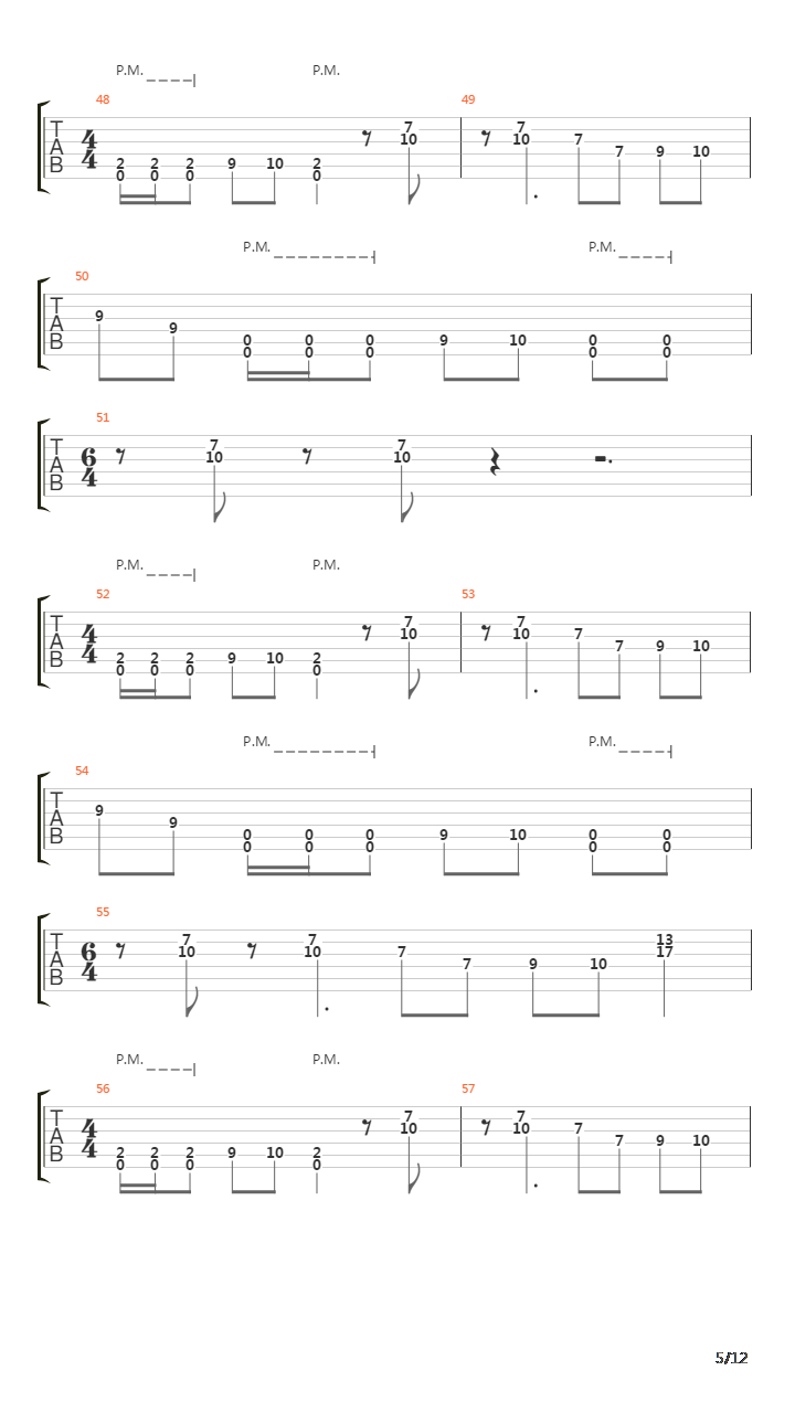 A Single Moment Of Sincerity吉他谱