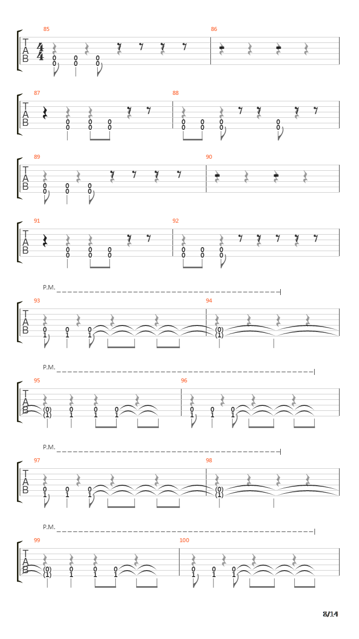 Morte Et Dabo吉他谱