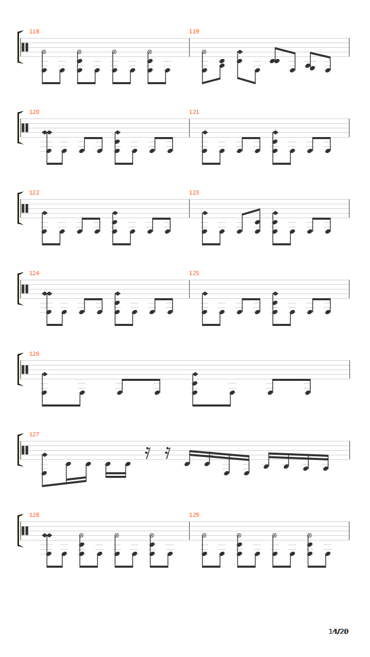 The Death Of Me吉他谱