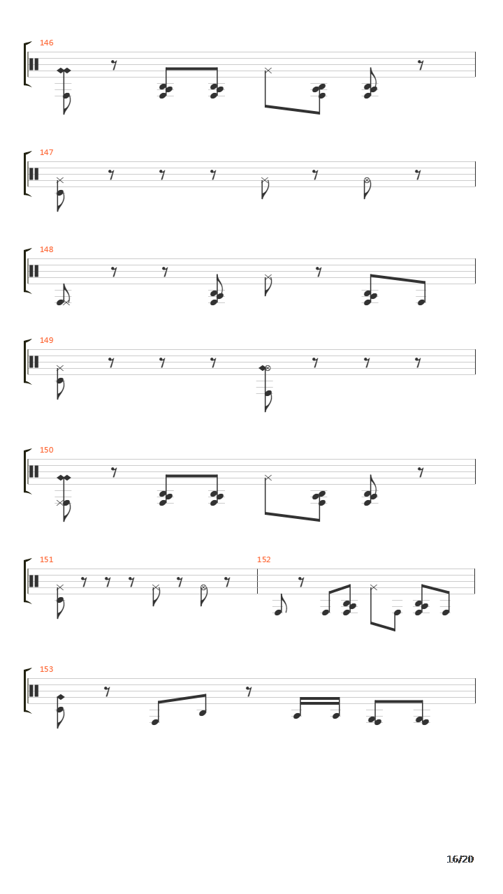 The Death Of Me吉他谱