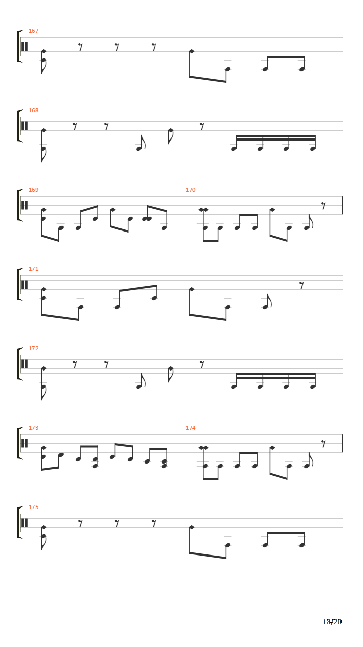 The Death Of Me吉他谱