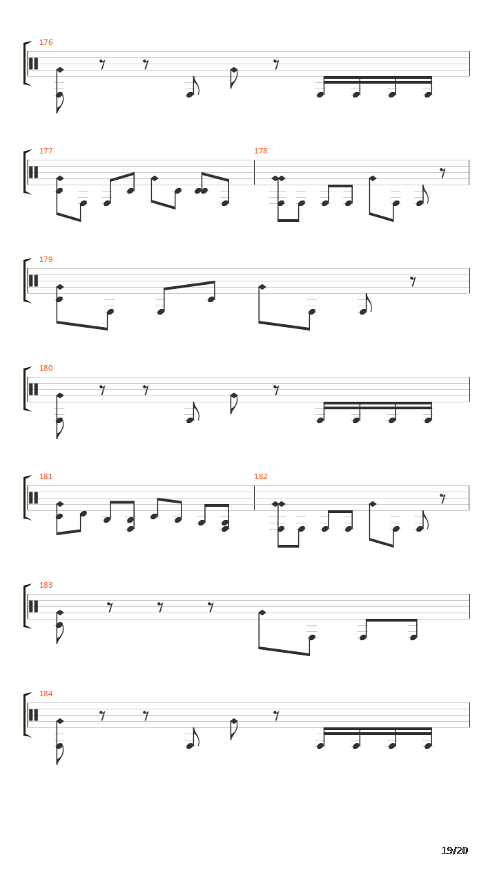 The Death Of Me吉他谱