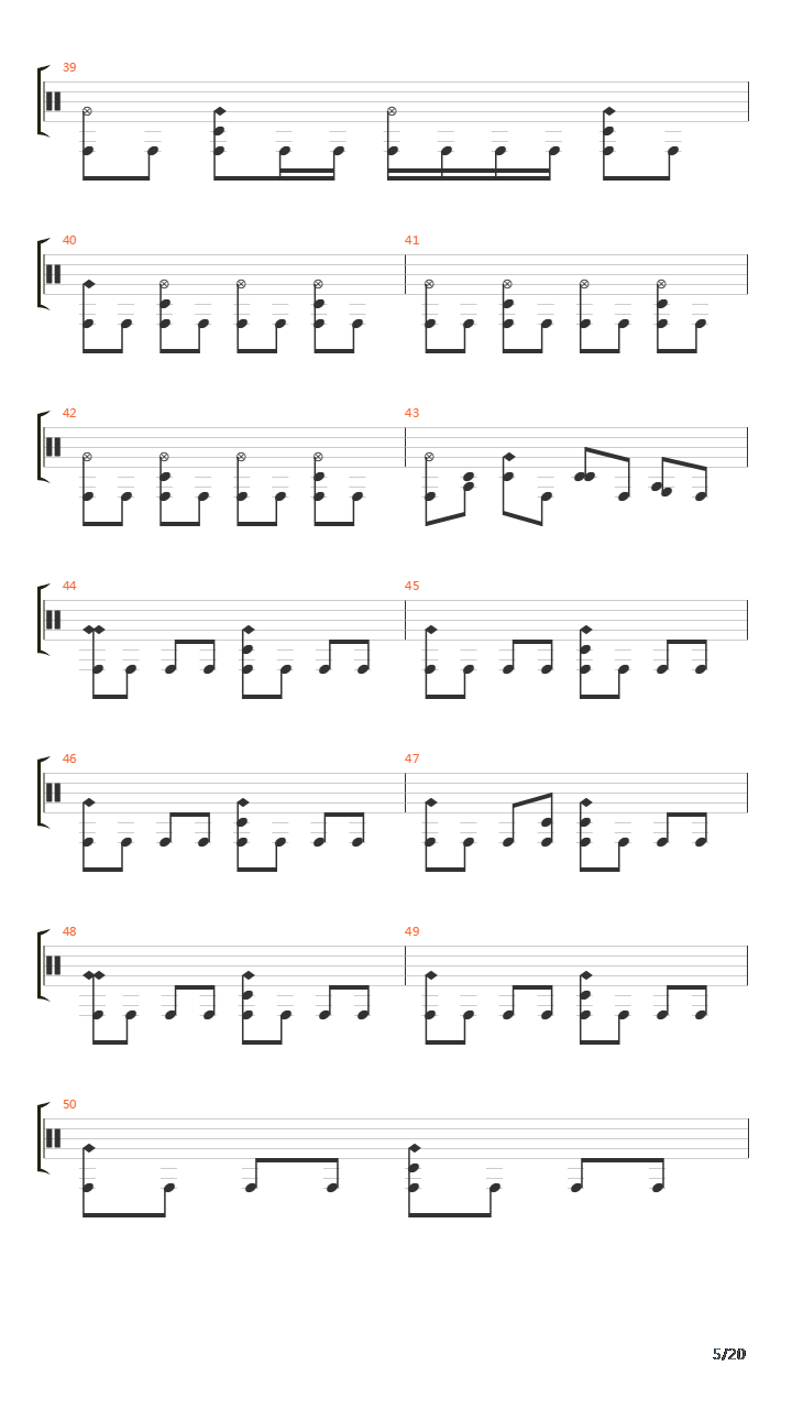 The Death Of Me吉他谱