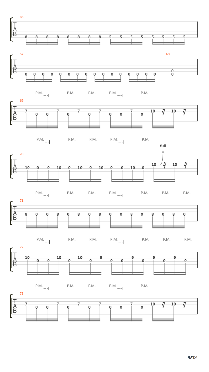 The Death Of Me吉他谱