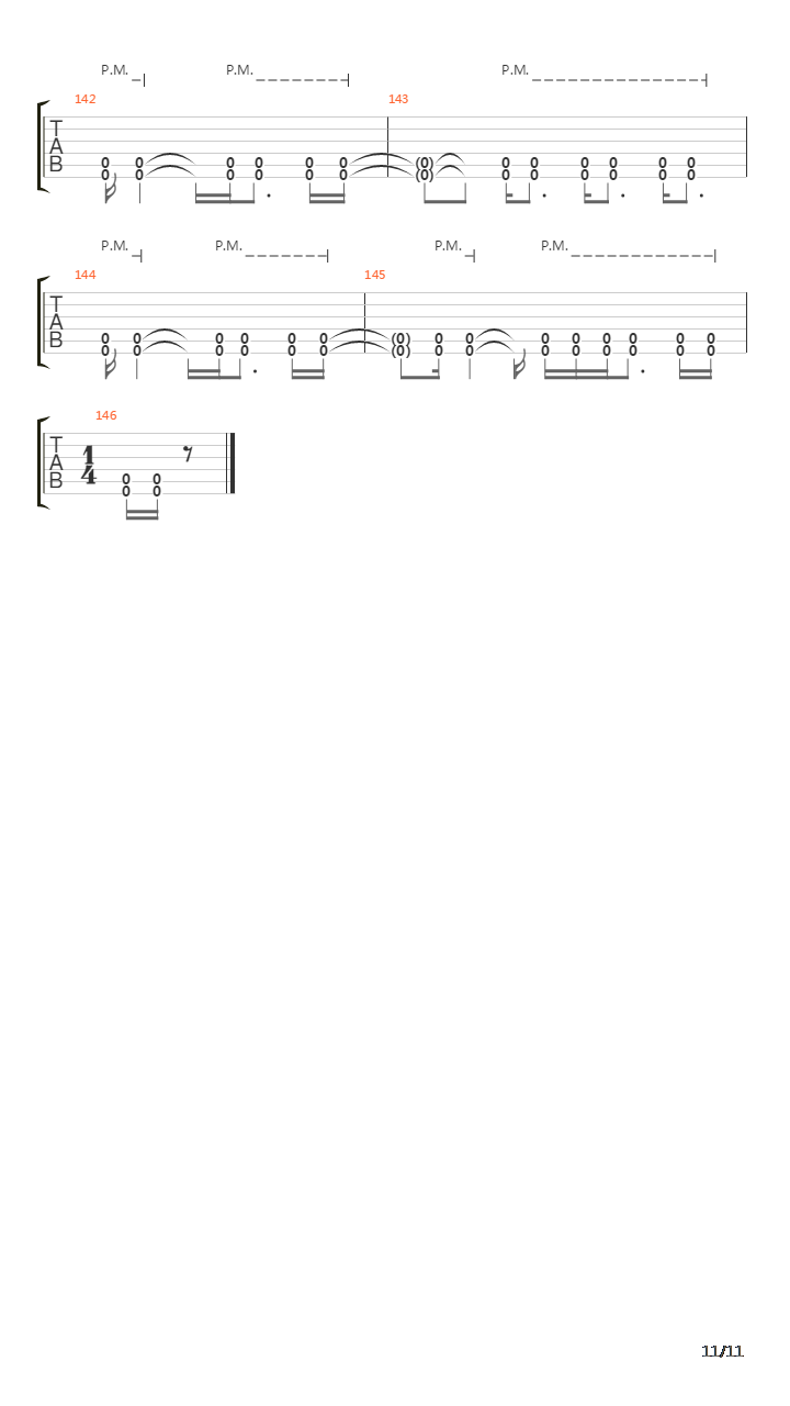 The Match吉他谱