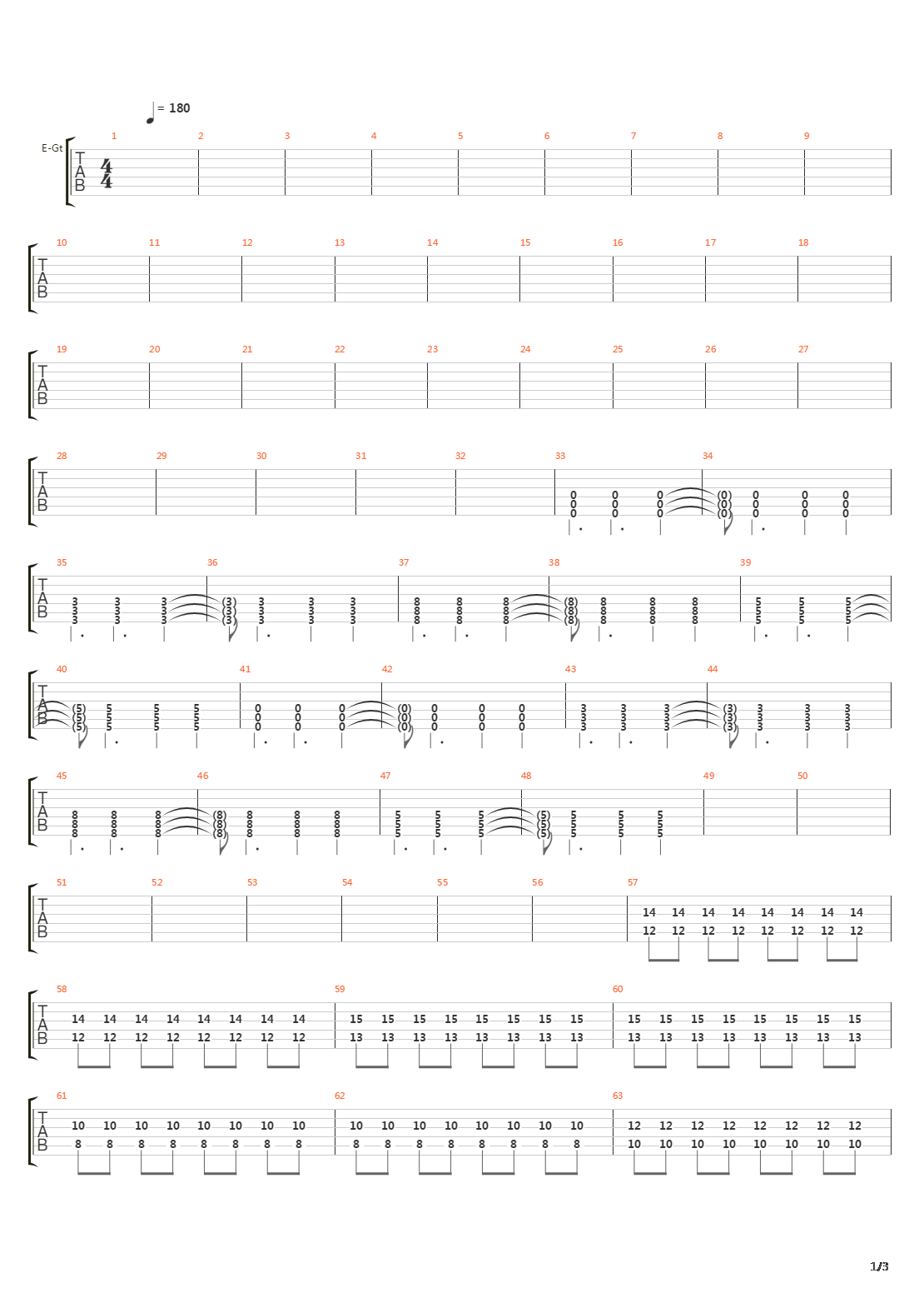 The Road吉他谱