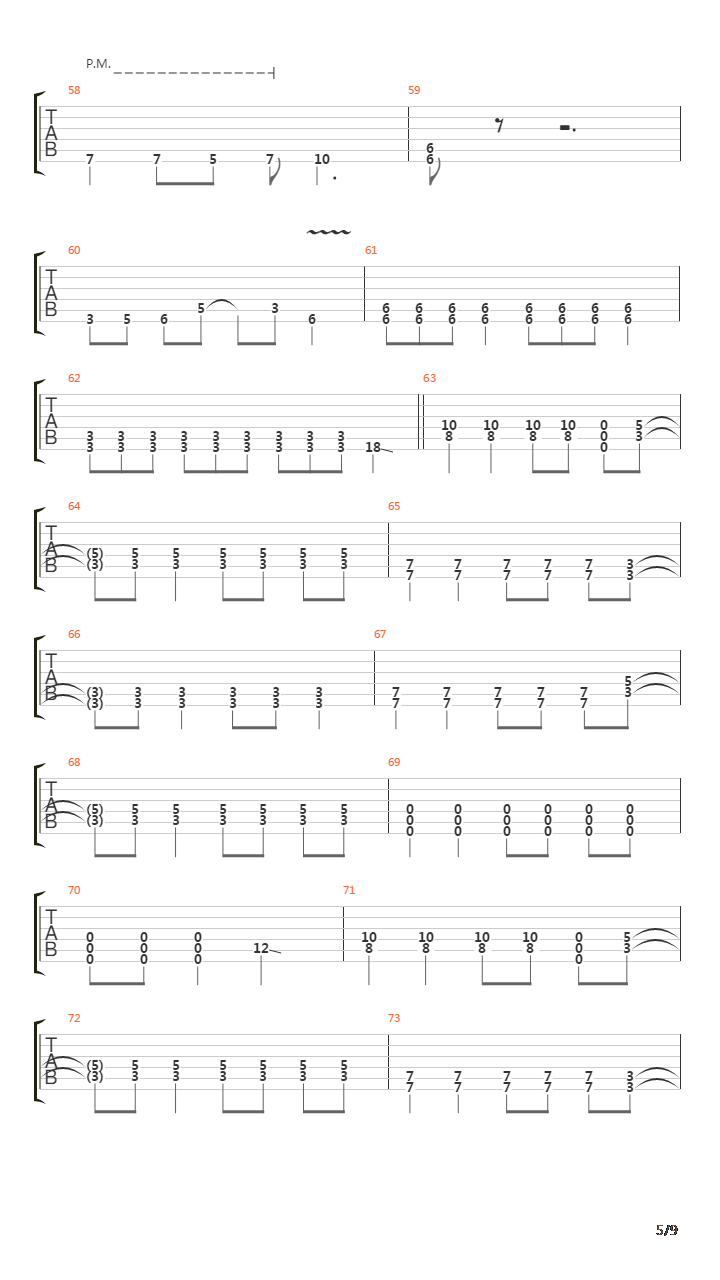 Falling Down吉他谱