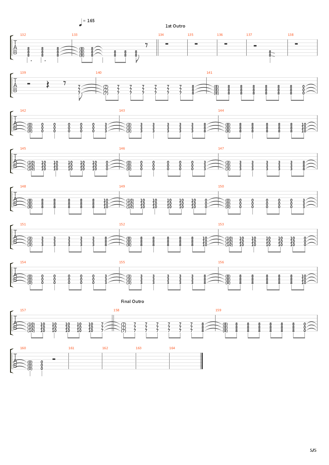 Right Side Of The Bed吉他谱