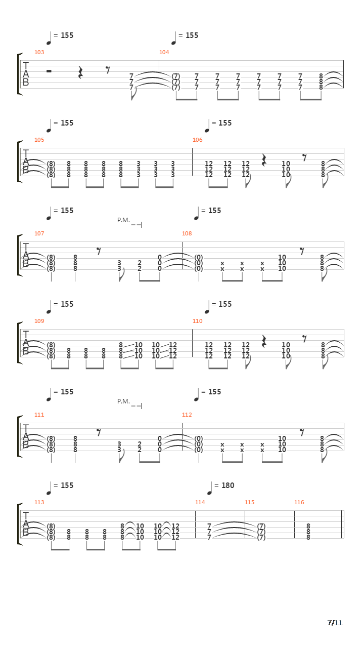 Right Side Of The Bed吉他谱