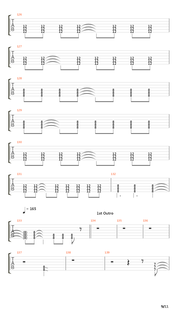 Right Side Of The Bed吉他谱