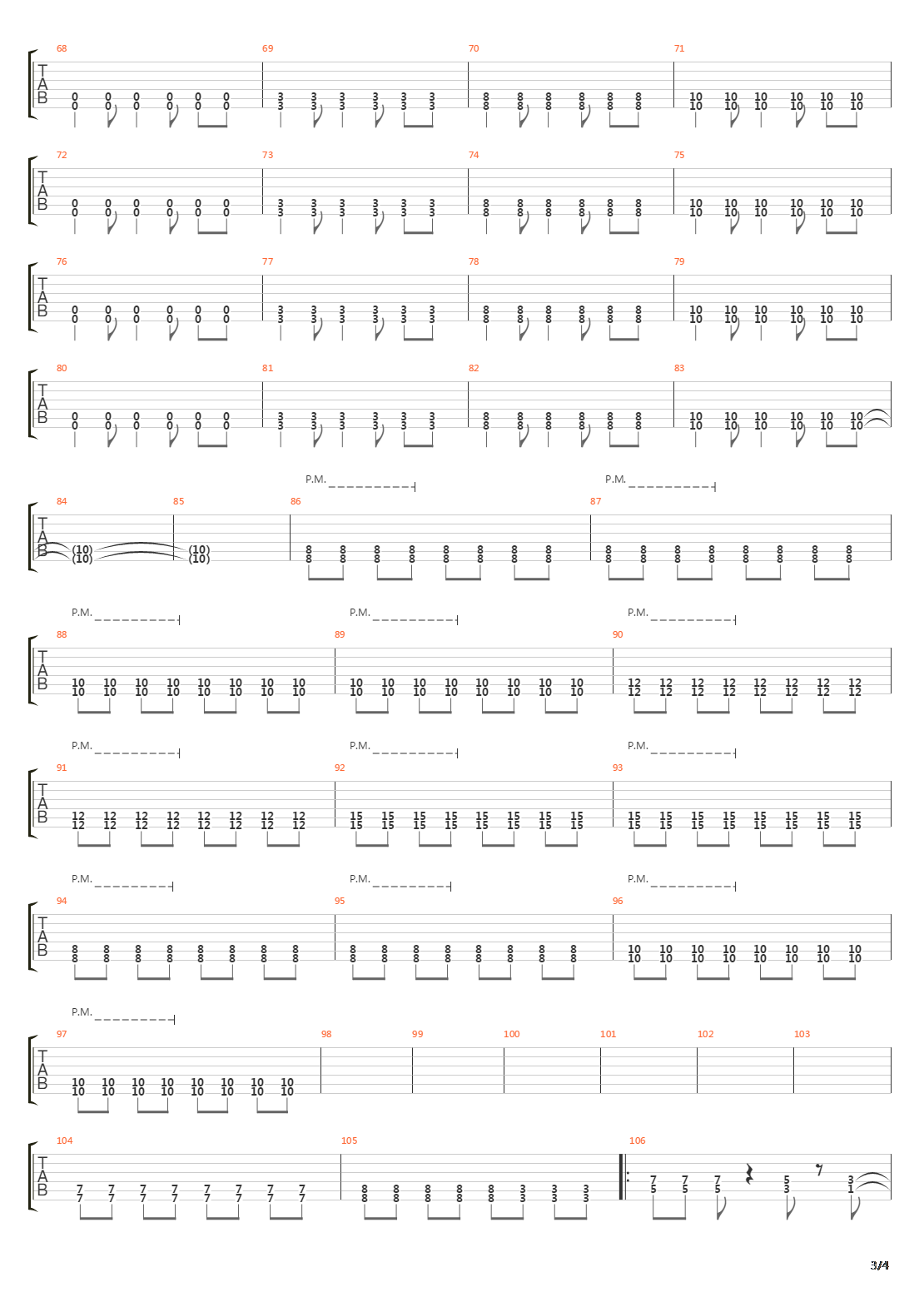 Right Side Of The Bed吉他谱