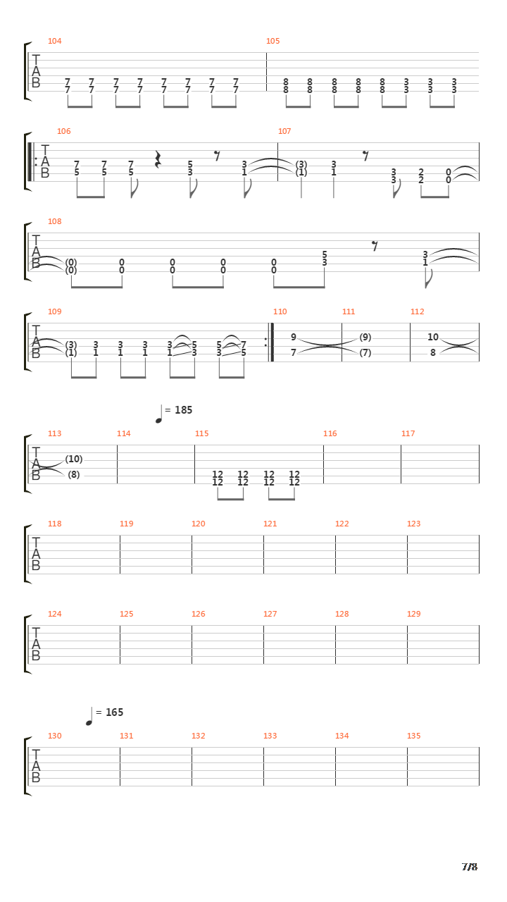 Right Side Of The Bed吉他谱